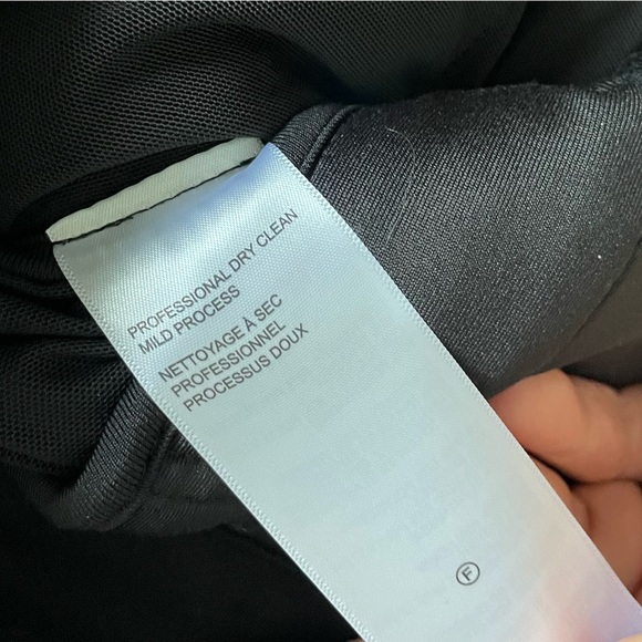 Blanc Noir Freestyle Mesh Inset Puffer Coat Down Hood Vented sz M - Picture 8 of 13